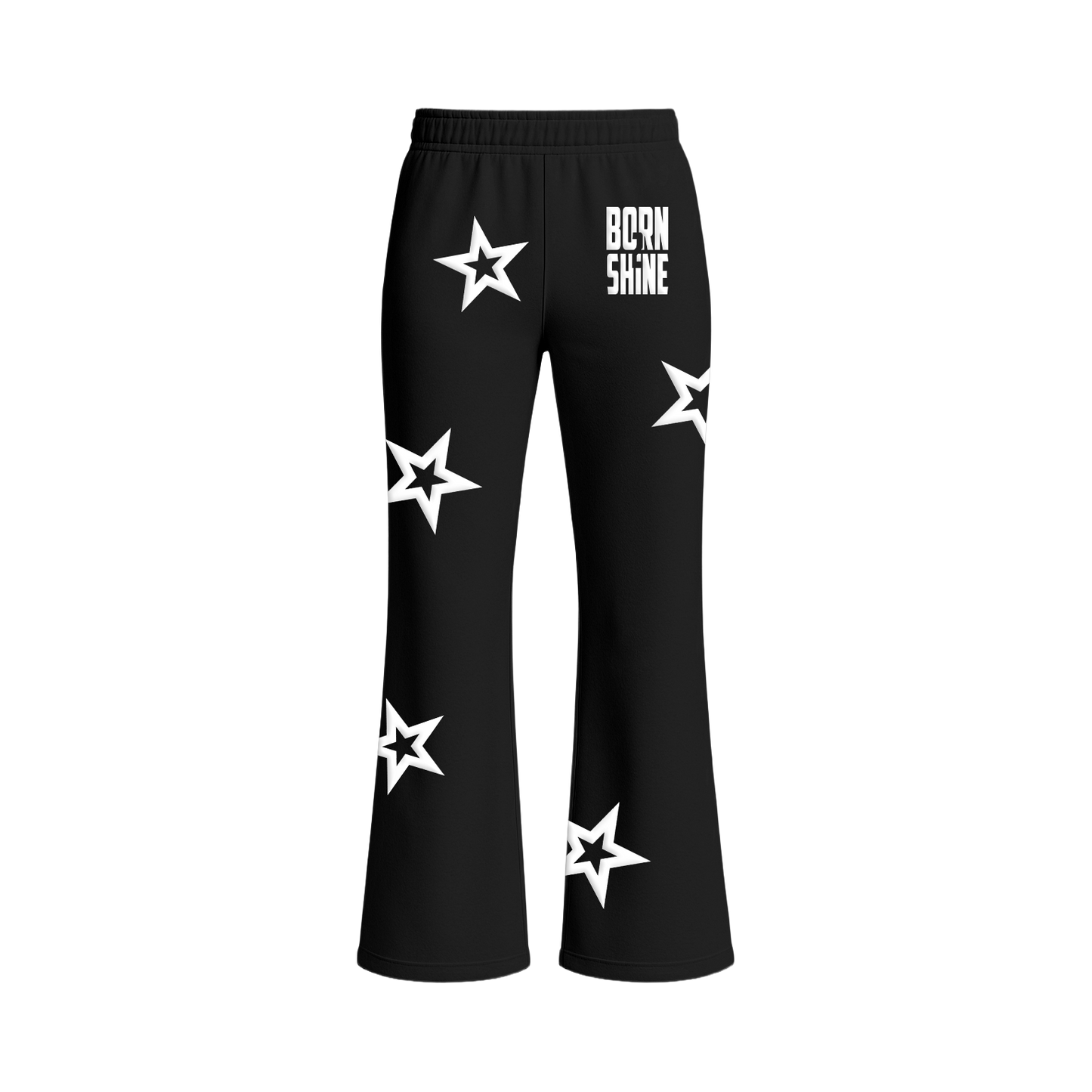 STAR PANTS - BLACK