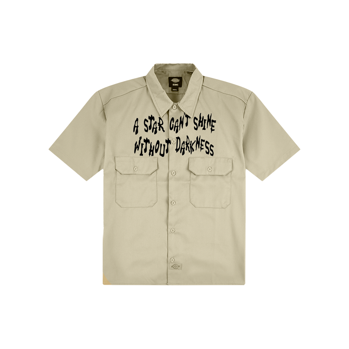 RX DICKIES WORK SHIRT - KHAKI