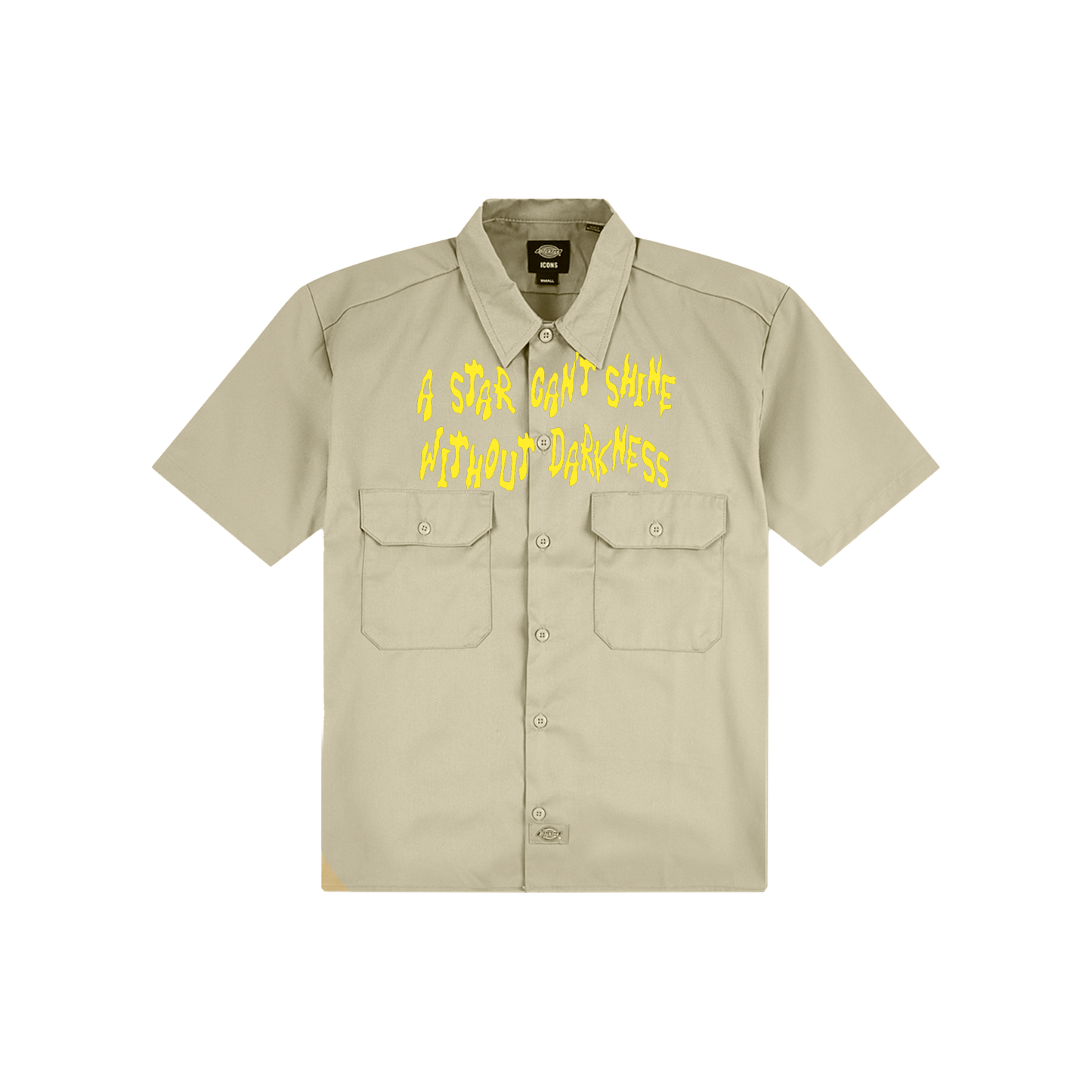 RX DICKIES WORK SHIRT - KHAKI