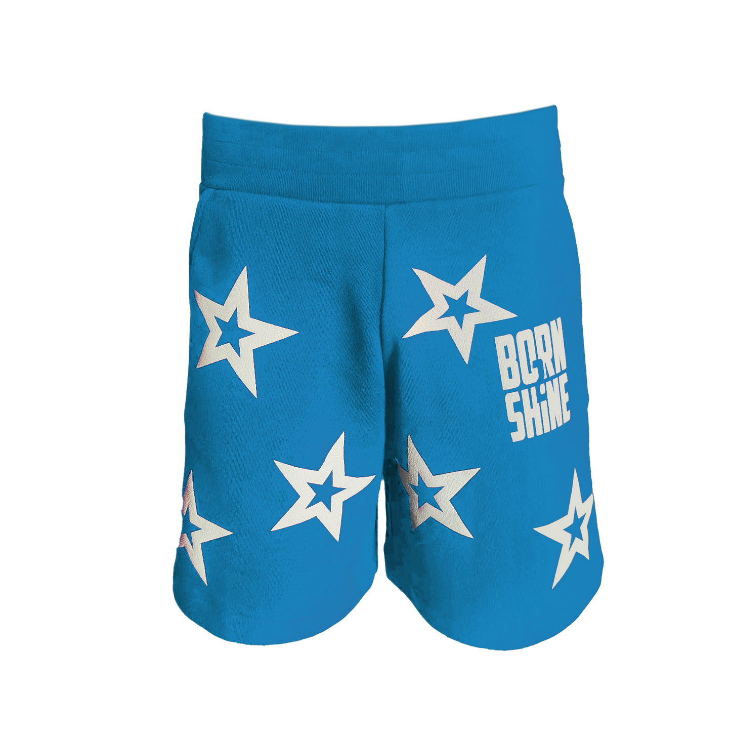 STAR SHORTS - SKY BLUE