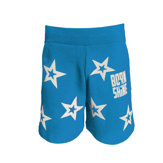 STAR SHORTS - SKY BLUE